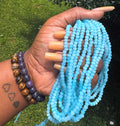 The Blue Sky Tigers Eye Waistbead Set